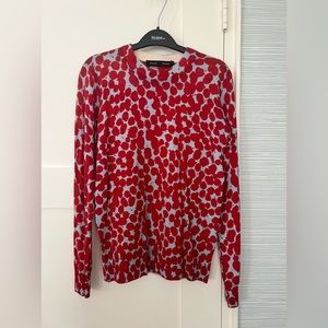 Proneza Schouler Merino Will Printed Sweater.